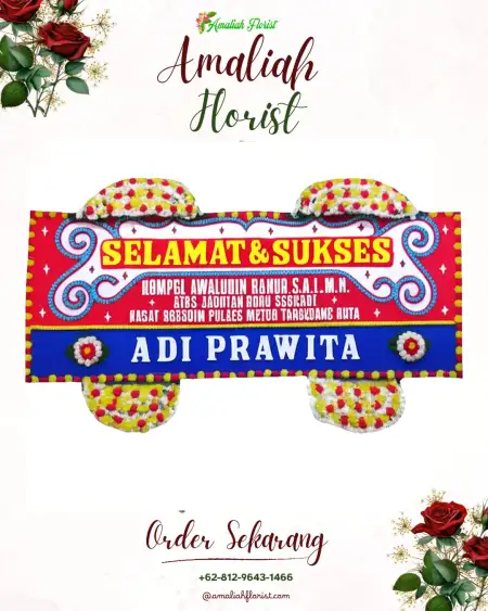 Papan Bunga Ucapan Selamat Wanadadi